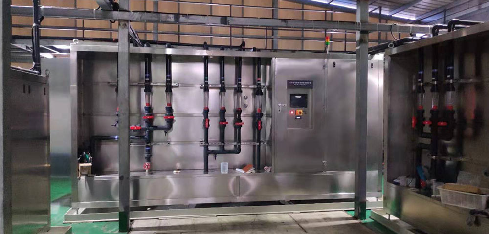 江苏某发-电镀废水-处理量50吨-天处理系统，浓缩液采用低温真空蒸发器-零排放项目